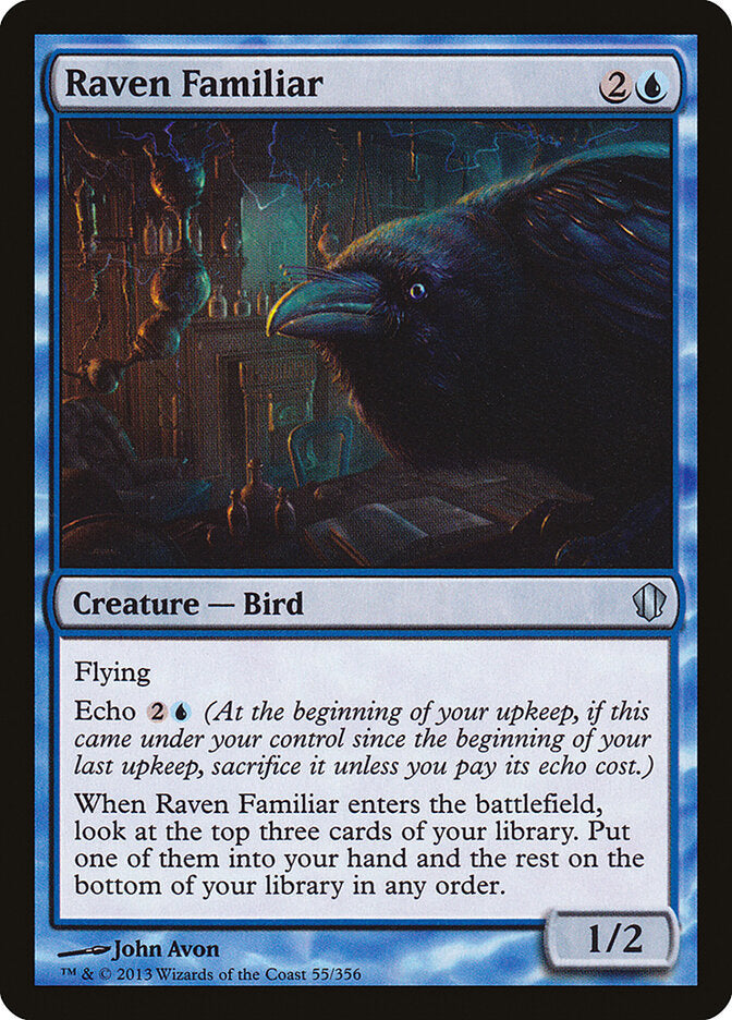 Raven Familiar (55) - Commander 2013 (C13)