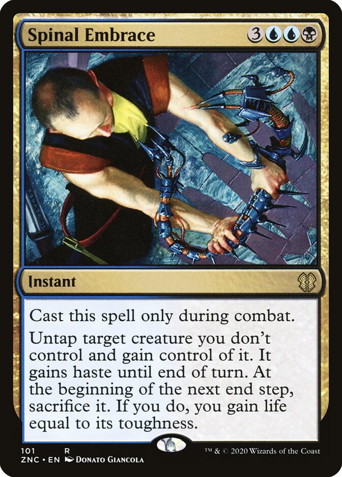 Spinal Embrace (101) - Zendikar Rising Commander (ZNC)