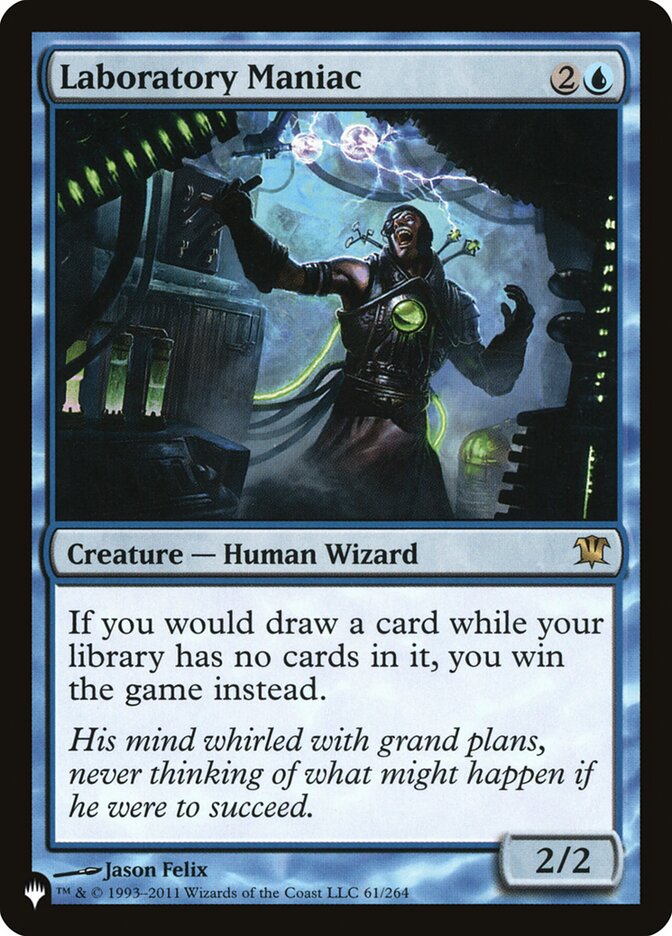 Laboratory Maniac (ISD-61) - The List (PLST)