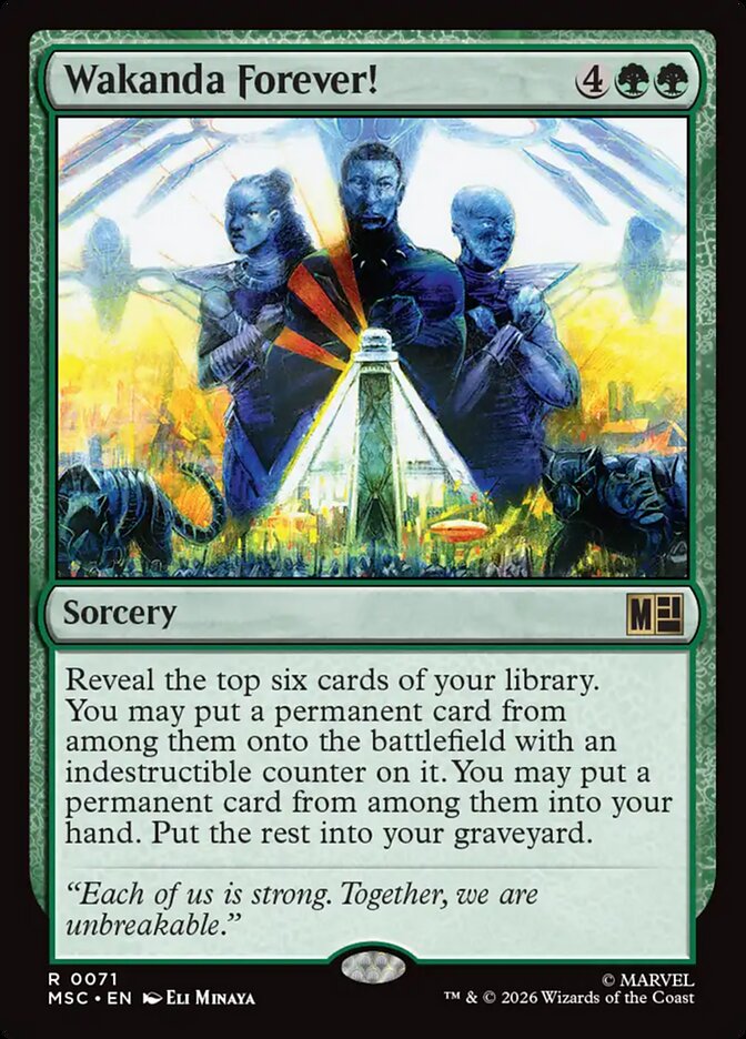Wakanda Forever! (71) - Marvel Super Heroes Commander (MSC)
