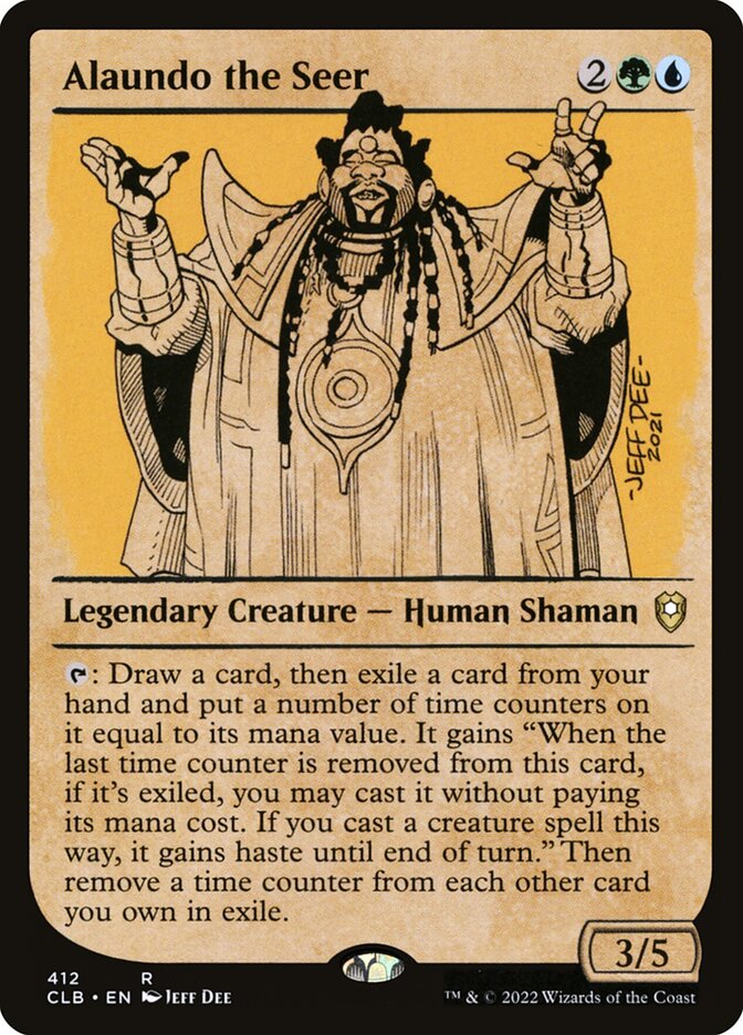 Alaundo the Seer (412) - Commander Legends: Battle for Baldur's Gate (CLB)