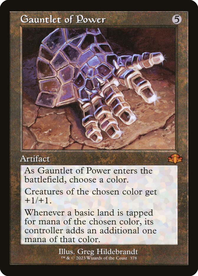 Gauntlet of Power (378) - Dominaria Remastered (DMR)