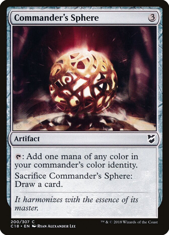 Commander's Sphere (200) - Commander 2018 (C18)