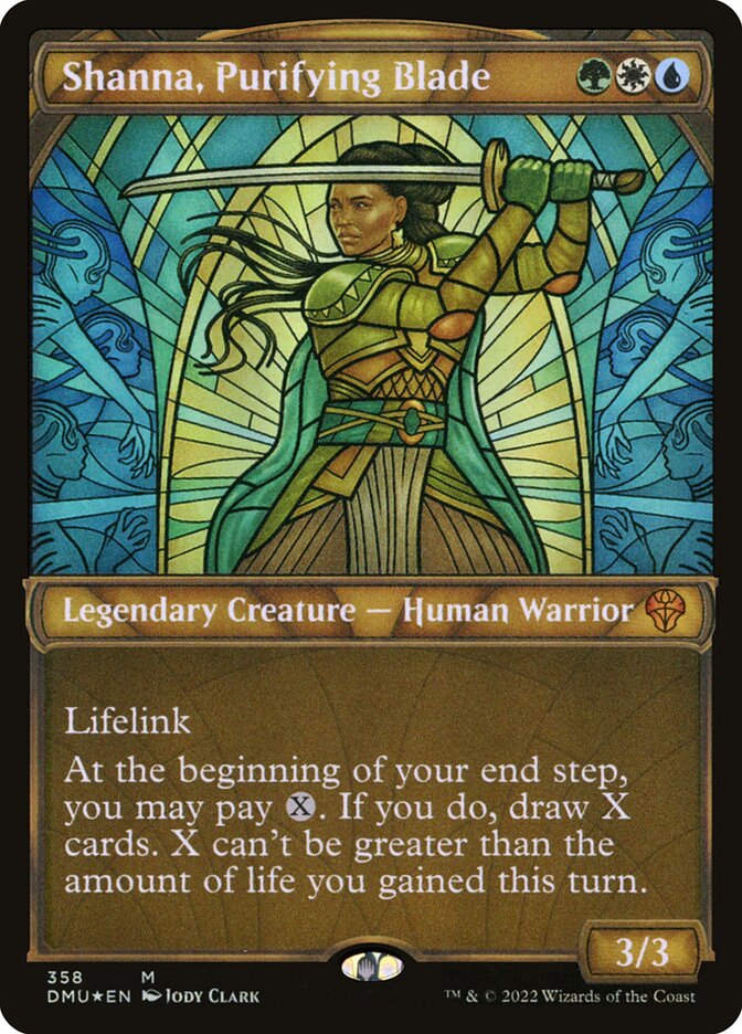 Shanna, Purifying Blade (358) - Dominaria United (DMU)