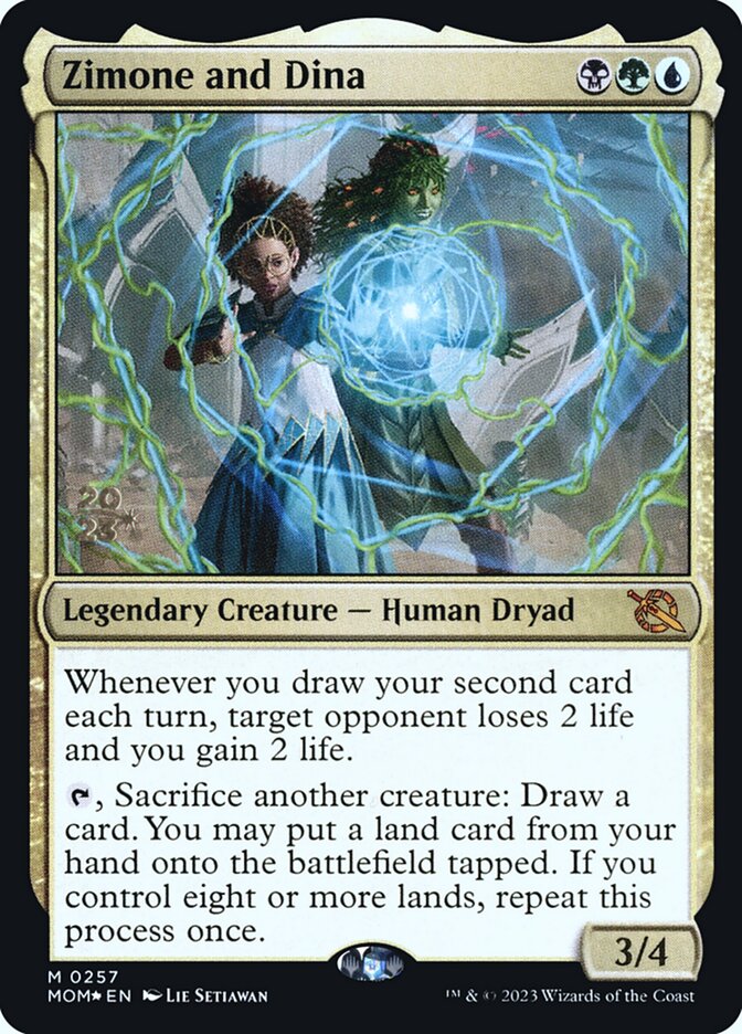 Zimone and Dina (257s) - March of the Machine Promos (PMOM)