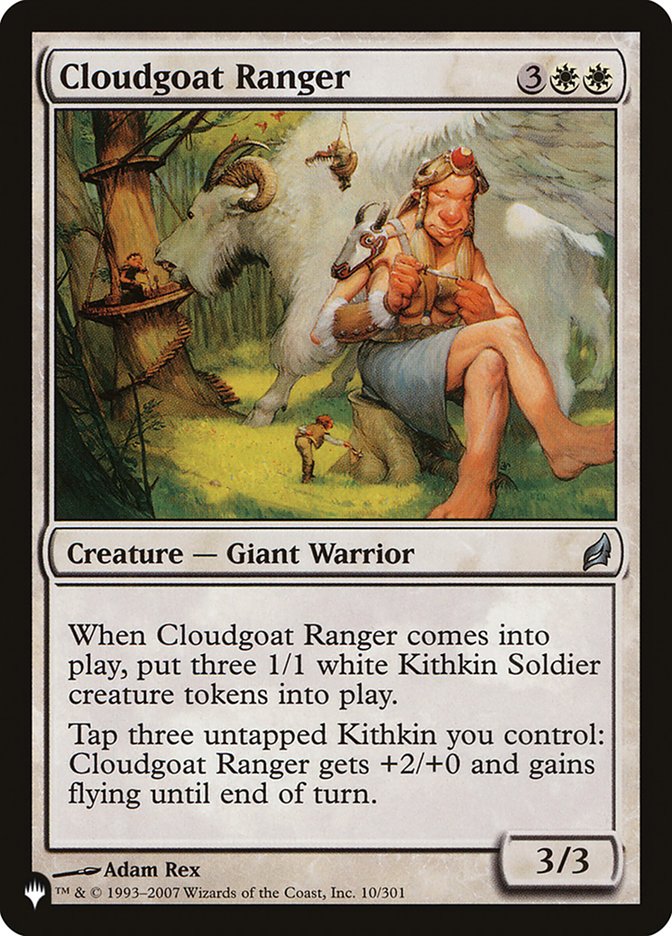 Cloudgoat Ranger - The List (PLST)