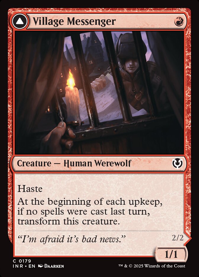 Village Messenger // Moonrise Intruder - Innistrad Remastered (INR)