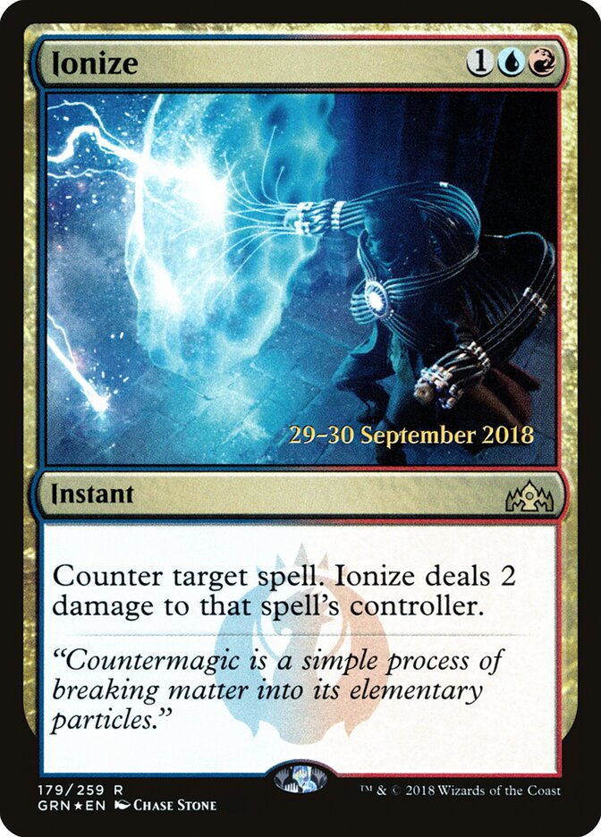Ionize (179s) - Guilds of Ravnica Promos (PGRN)