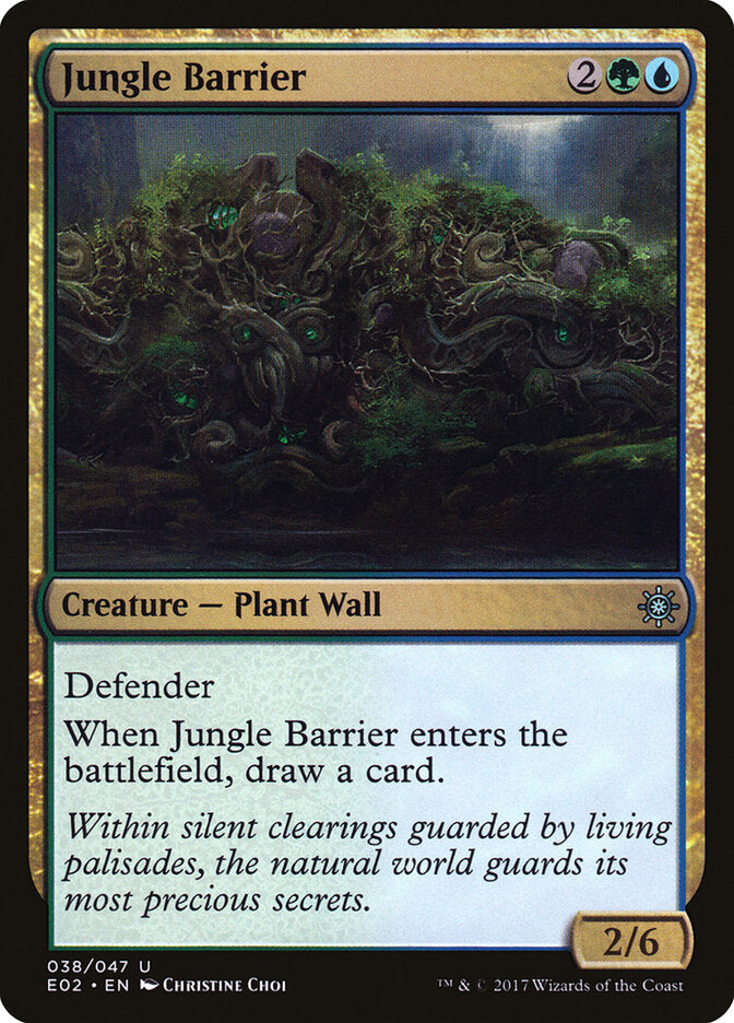 Jungle Barrier (38) - Explorers of Ixalan (E02)