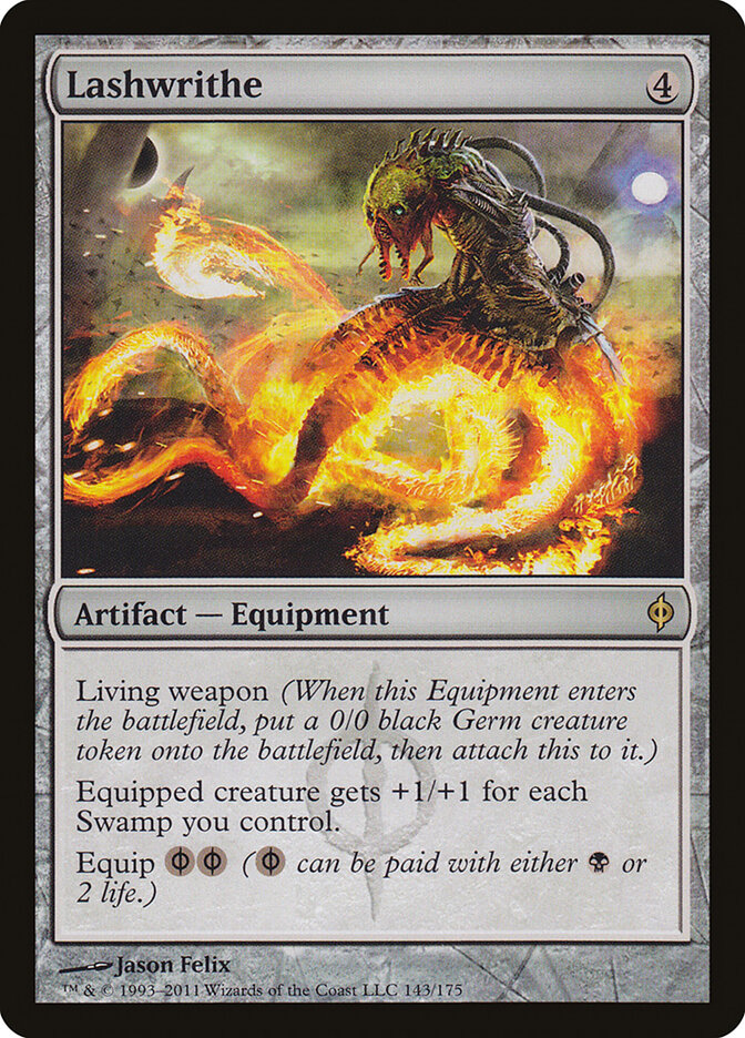 Lashwrithe (143) - New Phyrexia (NPH)