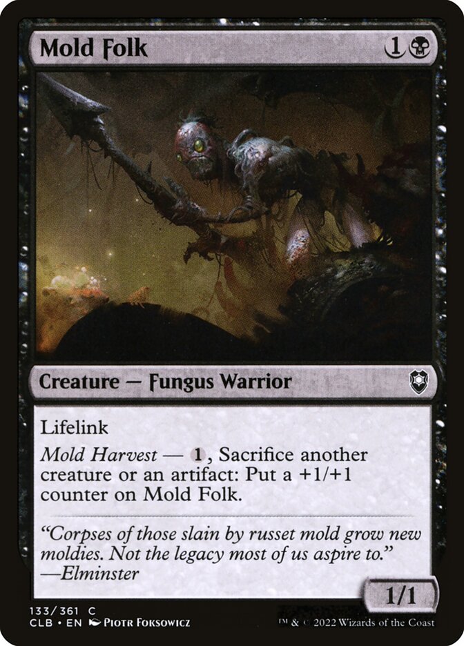 Mold Folk (133) - Commander Legends: Battle for Baldur's Gate (CLB)