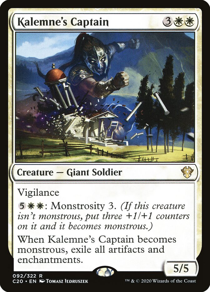 Kalemne's Captain (92) - Commander 2020 (C20)