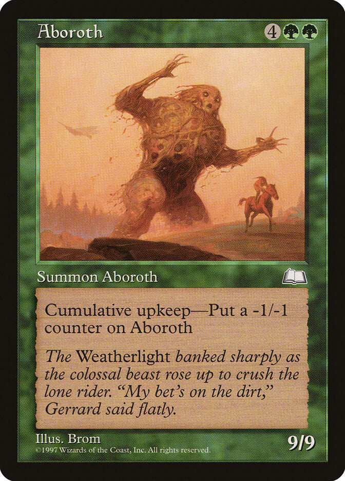 Aboroth (117) - Weatherlight (WTH)