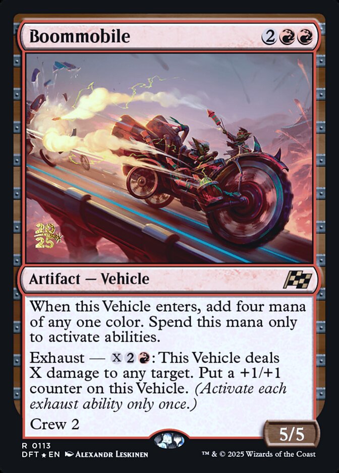 Boommobile (113s) - Aetherdrift Promos (PDFT)