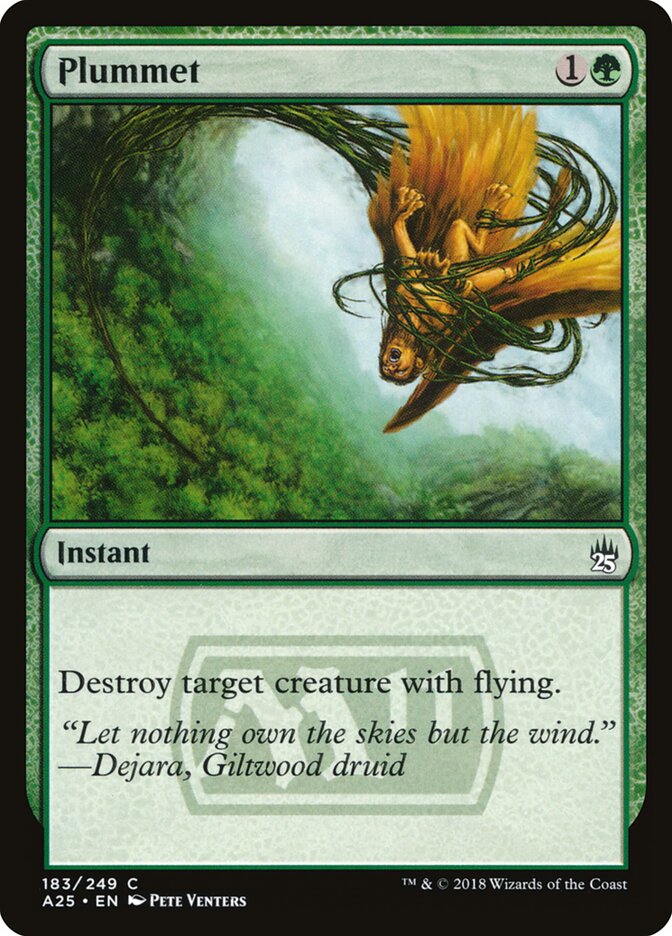 Plummet (183) - Masters 25 (A25)