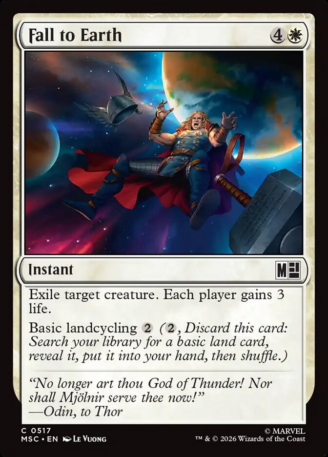 Fall to Earth (517) - Marvel Super Heroes Commander (MSC)