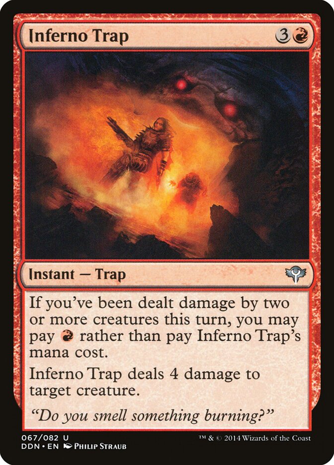 Inferno Trap (67) - Duel Decks: Speed vs. Cunning (DDN)