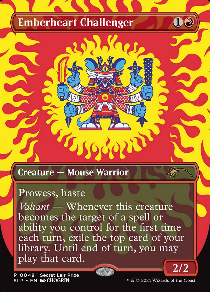 Emberheart Challenger (48) - Secret Lair Promo (SLP)