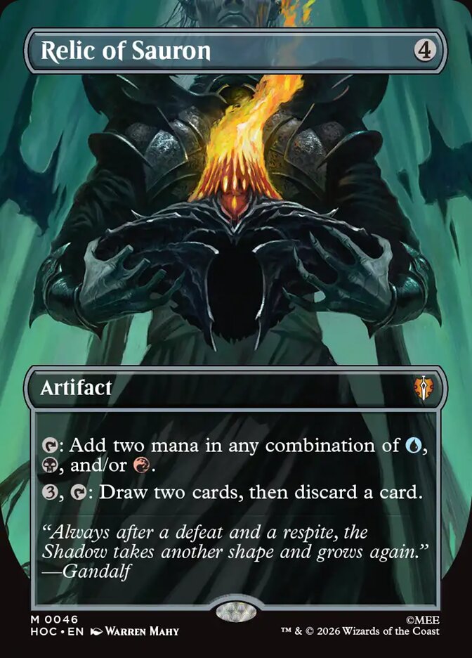 Relic of Sauron (46) - The Hobbit Eternal (HOC)