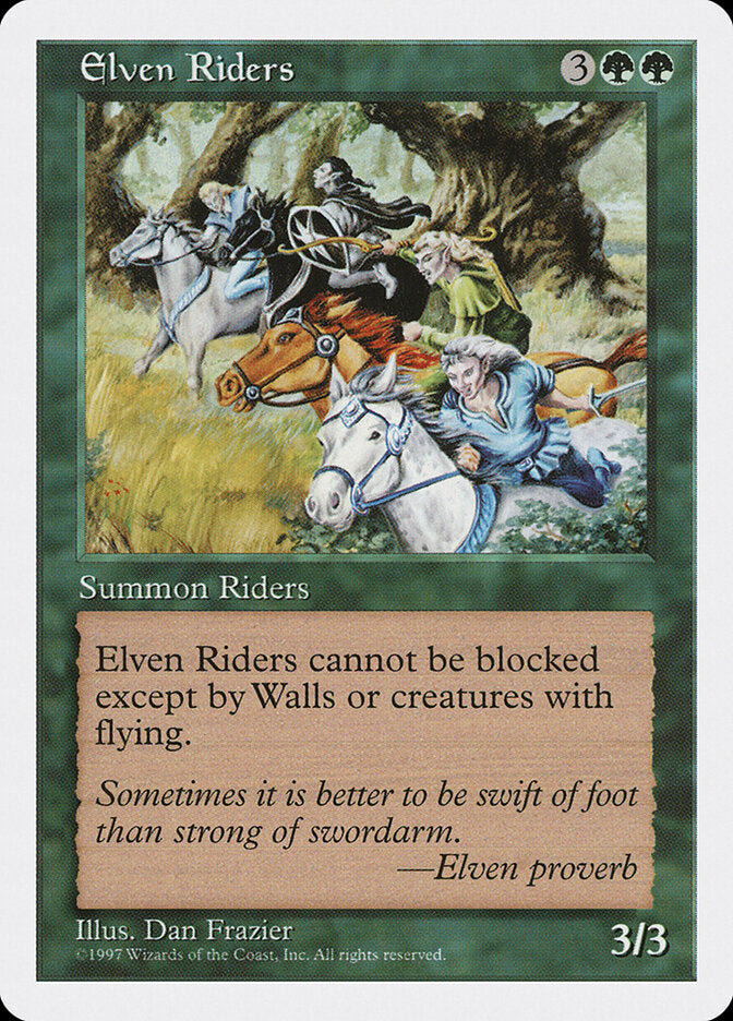 Elven Riders (291) - Fifth Edition (5ED)