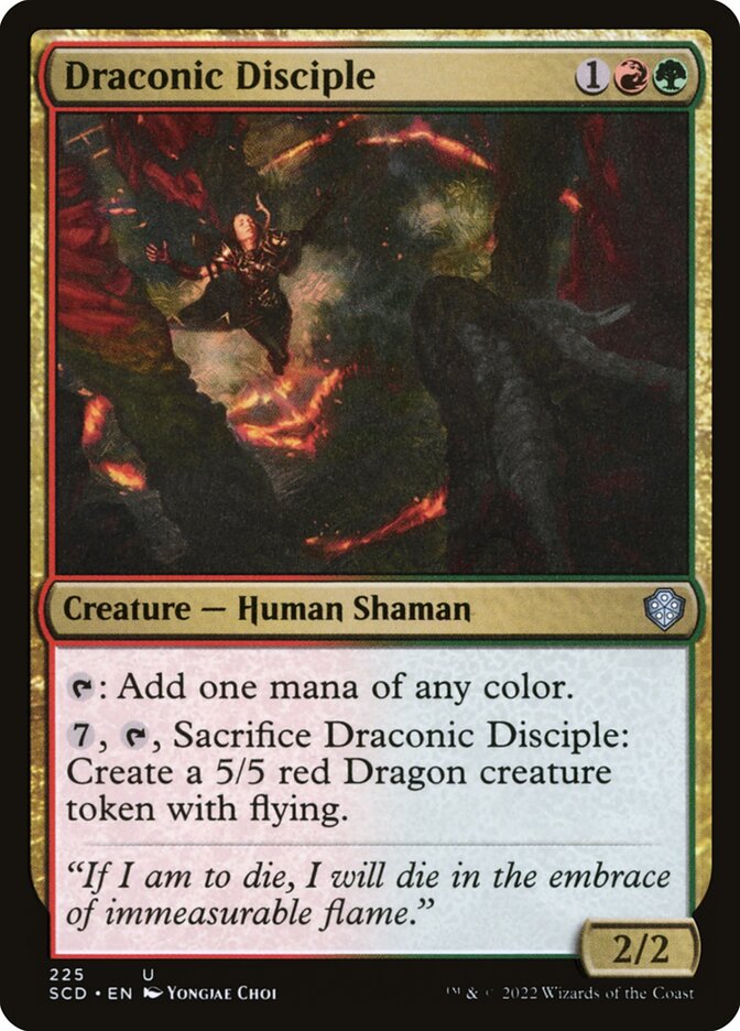 Draconic Disciple (225) - Starter Commander Decks (SCD)