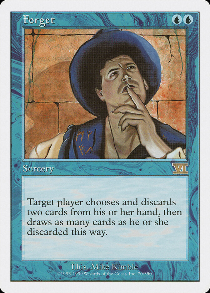 Forget (70) - Classic Sixth Edition (6ED)