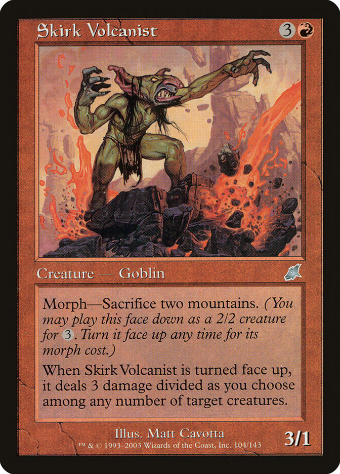 Skirk Volcanist (104) - Scourge (SCG)