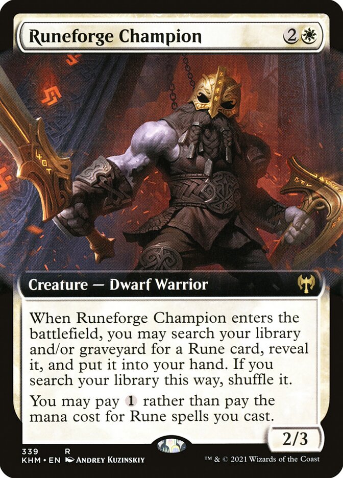 Runeforge Champion (339) - Kaldheim (KHM)