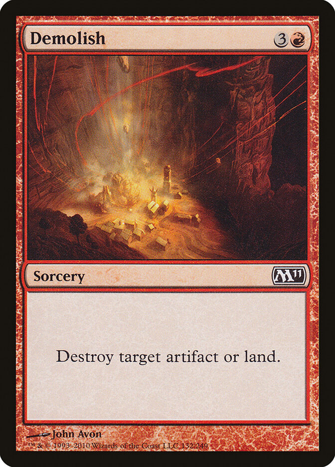 Demolish (132) - Magic 2011 (M11)
