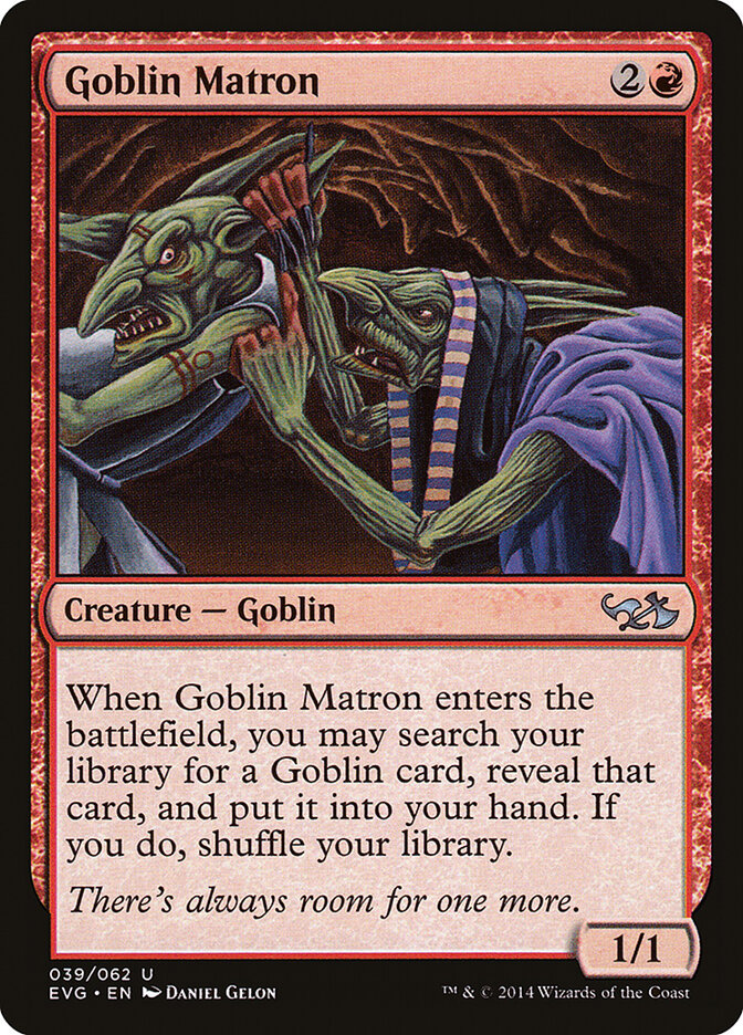 Goblin Matron (39) - Duel Decks Anthology: Elves vs. Goblins (EVG)
