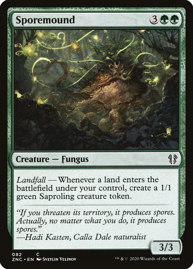 Sporemound (82) - Zendikar Rising Commander (ZNC)