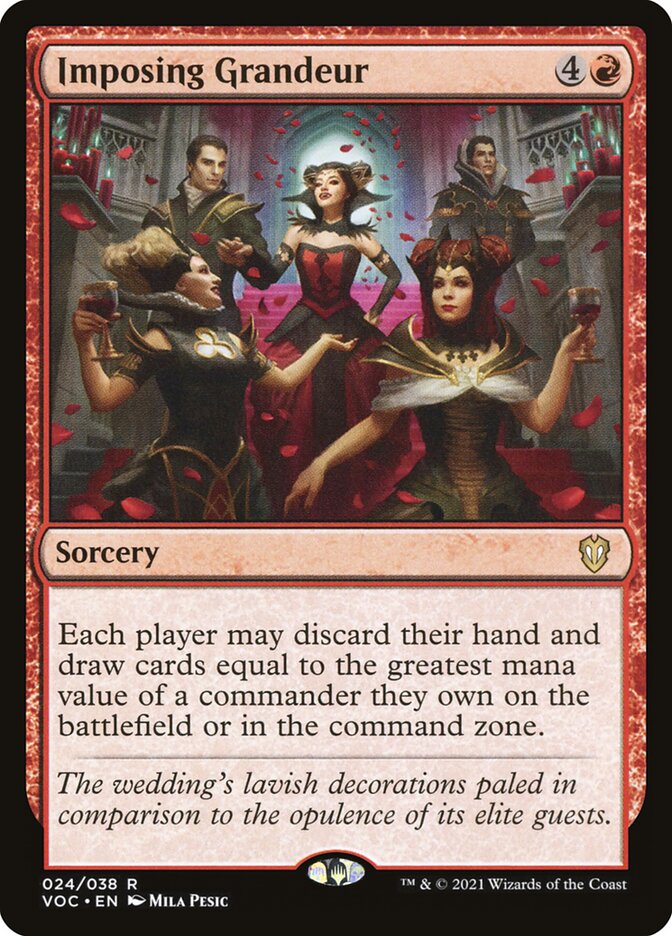 Imposing Grandeur (24) - Crimson Vow Commander (VOC)