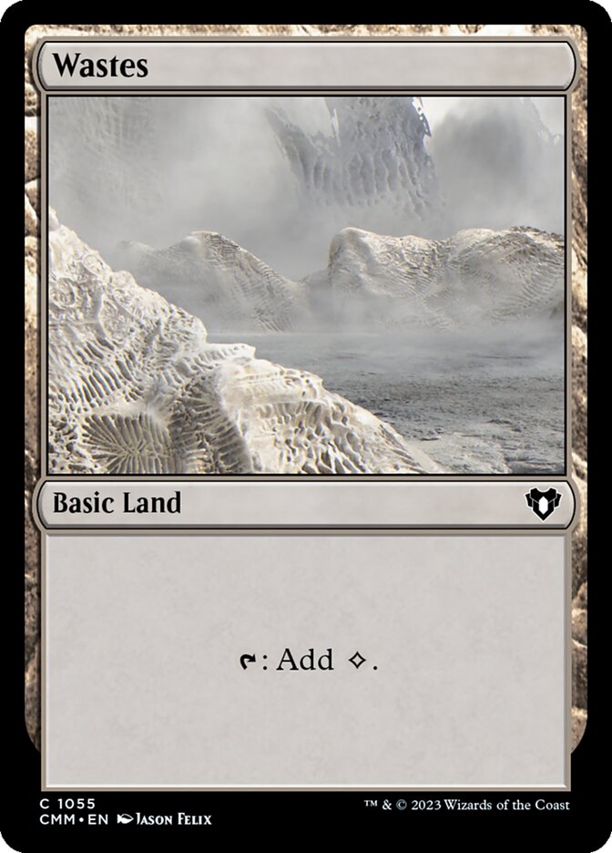 Wastes (1055) - Commander Masters (CMM)
