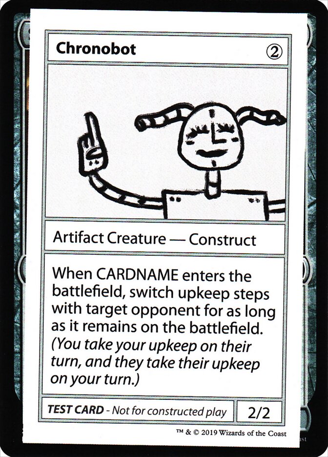 Chronobot (105) - Mystery Booster Playtest Cards 2021 (CMB2)