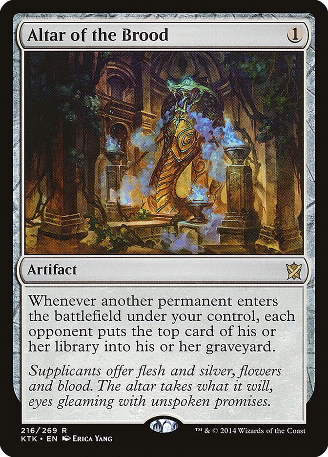 Altar of the Brood (216) - Khans of Tarkir (KTK)