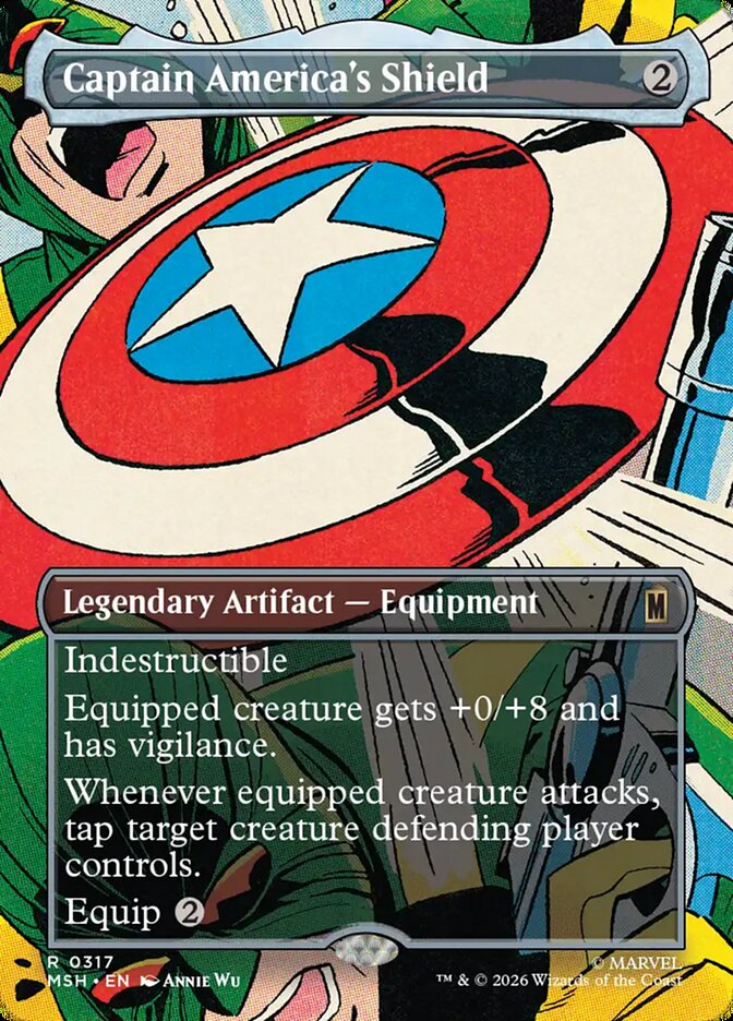 Captain America's Shield (317) - Marvel Super Heroes (MSH)