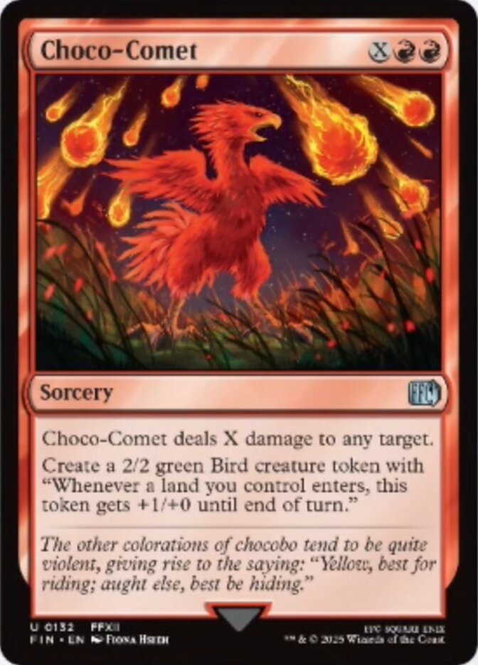 Choco-Comet (132) - Final Fantasy (FIN)