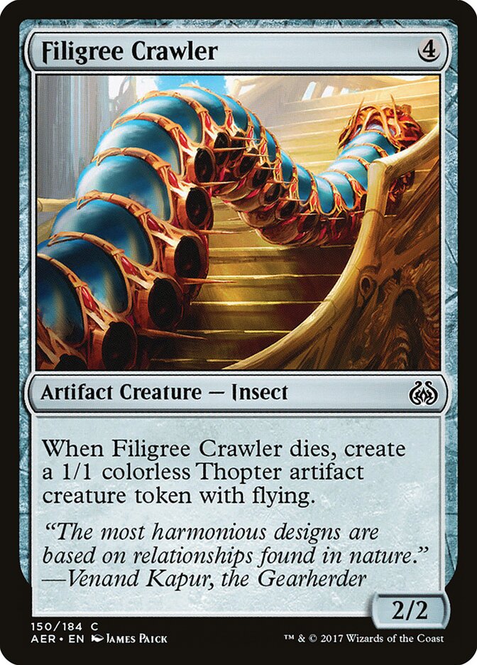 Filigree Crawler (150) - Aether Revolt (AER)