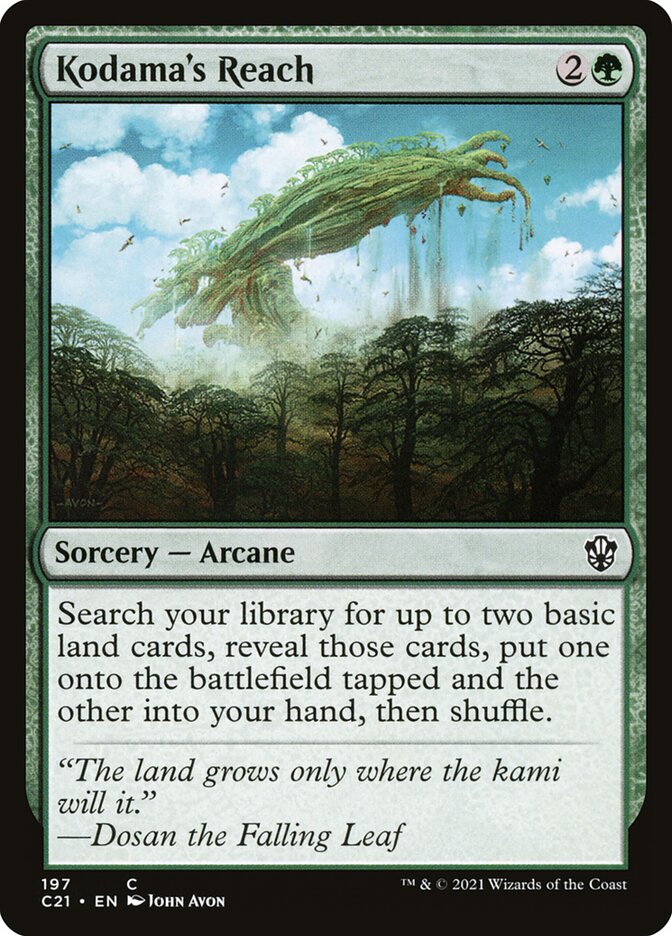 Kodama's Reach (197) - Commander 2021 (C21)