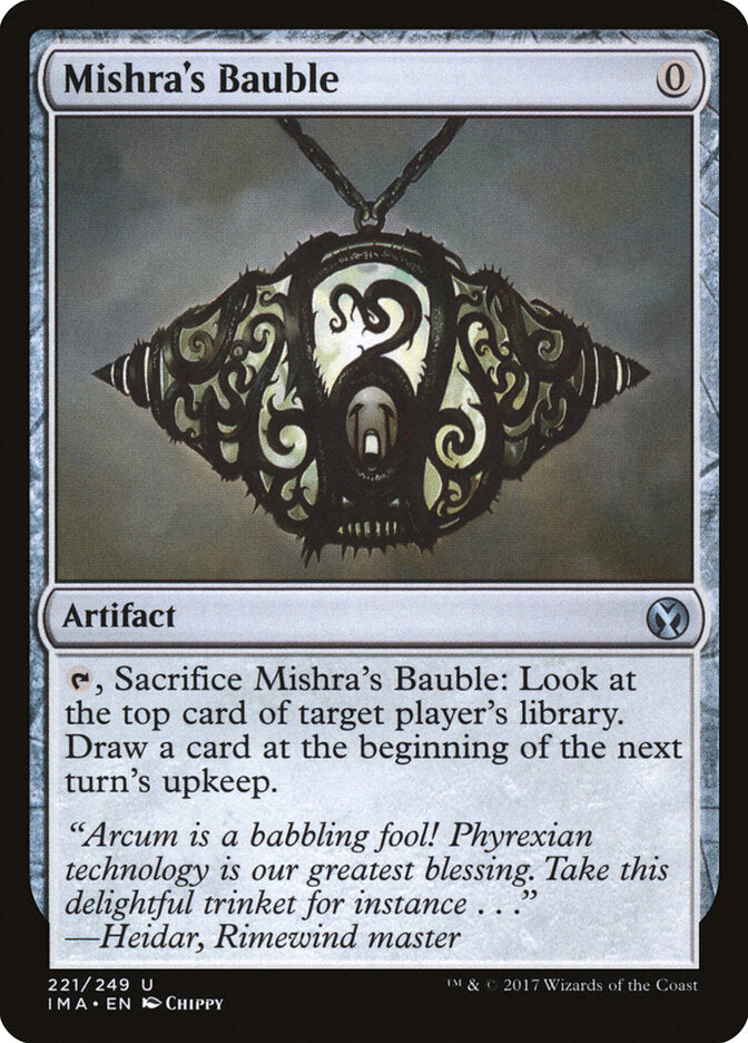 Mishra's Bauble (221) - Iconic Masters (IMA)