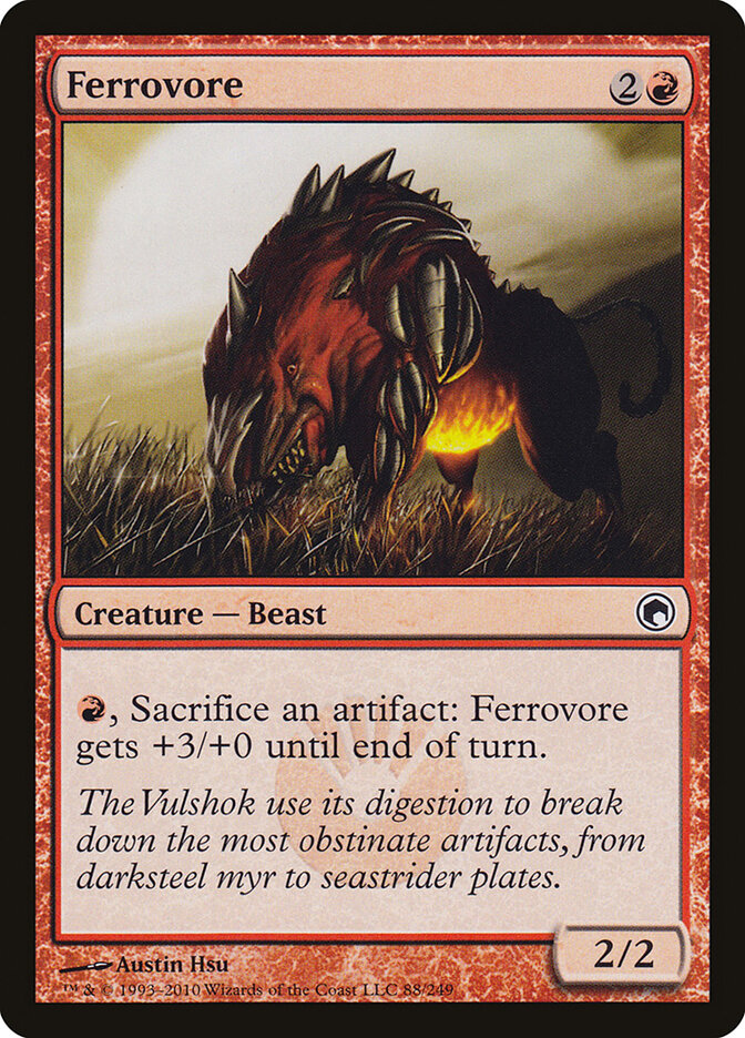 Ferrovore (88) - Scars of Mirrodin (SOM)