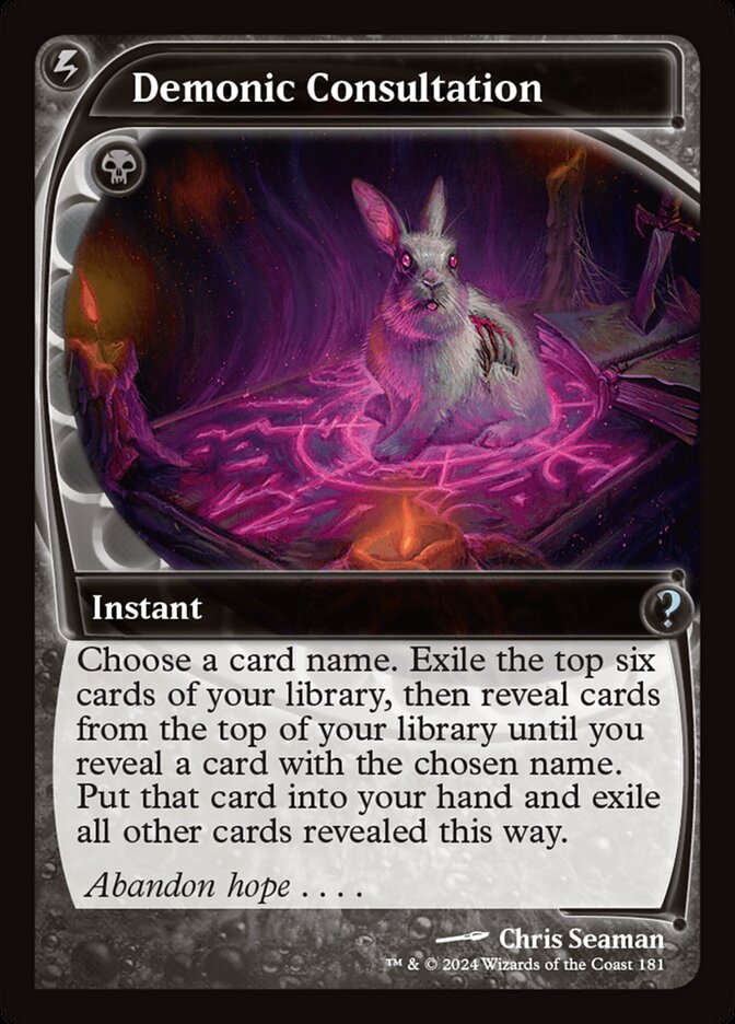 Demonic Consultation (181) - Mystery Booster 2 (MB2)
