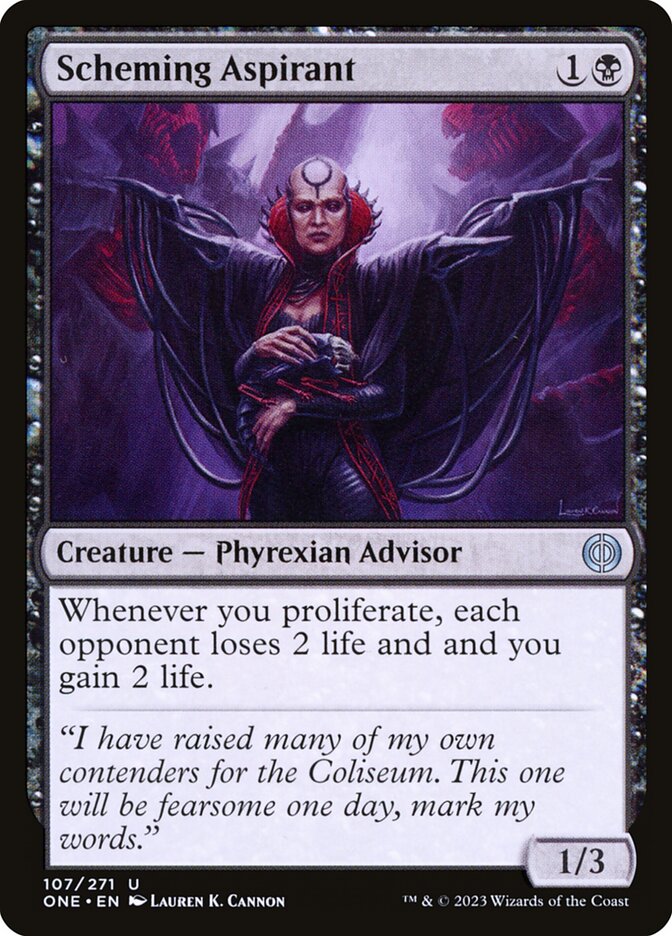 Scheming Aspirant (107) - Phyrexia: All Will Be One (ONE)
