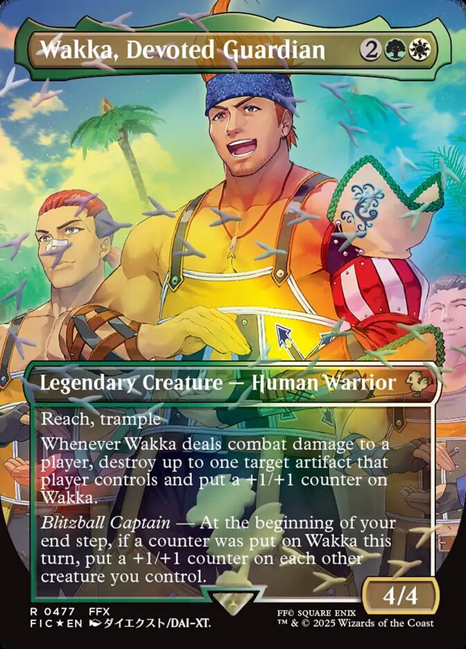 Wakka, Devoted Guardian (477) - Final Fantasy Commander (FIC)