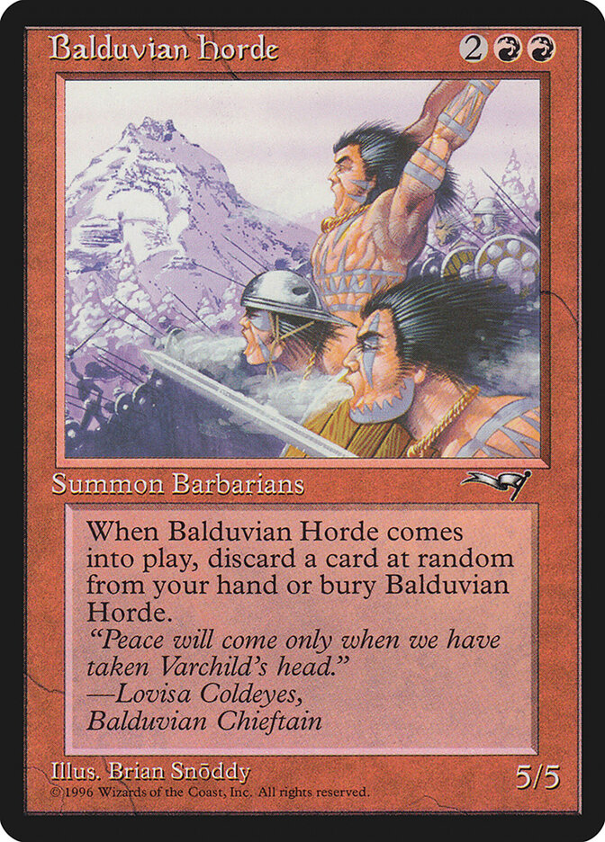Balduvian Horde (65) - Alliances (ALL)