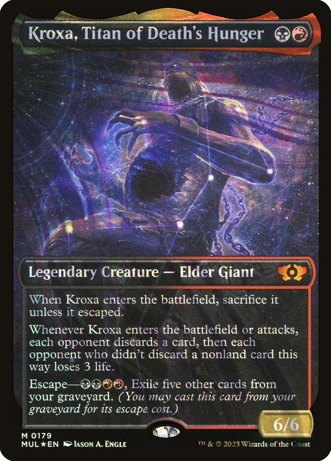 Kroxa, Titan of Death's Hunger (179) - Multiverse Legends (MUL)