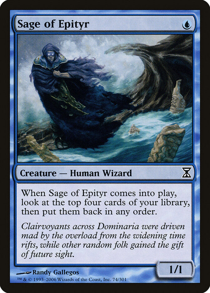 Sage of Epityr (74) - Time Spiral (TSP)
