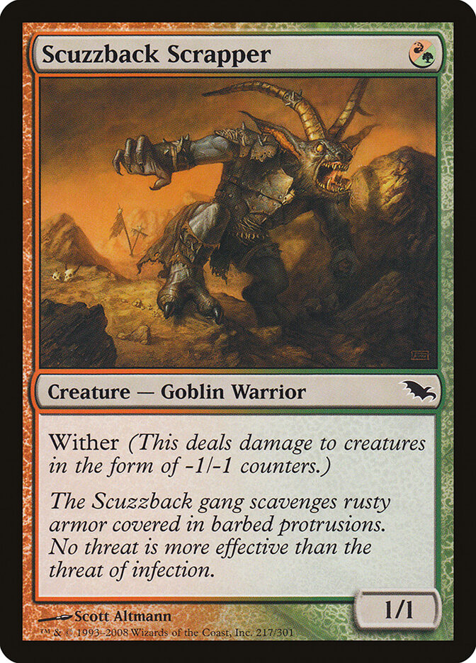 Scuzzback Scrapper (217) - Shadowmoor (SHM)