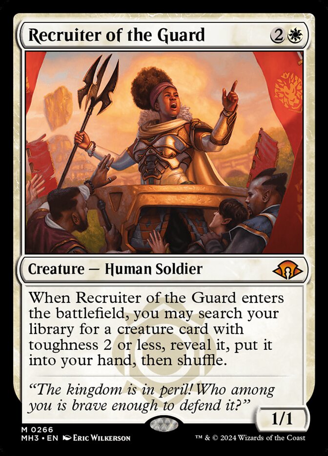 Recruiter of the Guard (266) - Modern Horizons 3 (MH3)