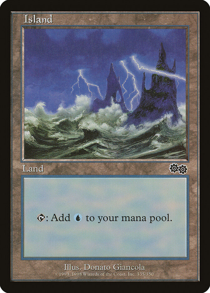 Island (335) - Urza's Saga (USG)